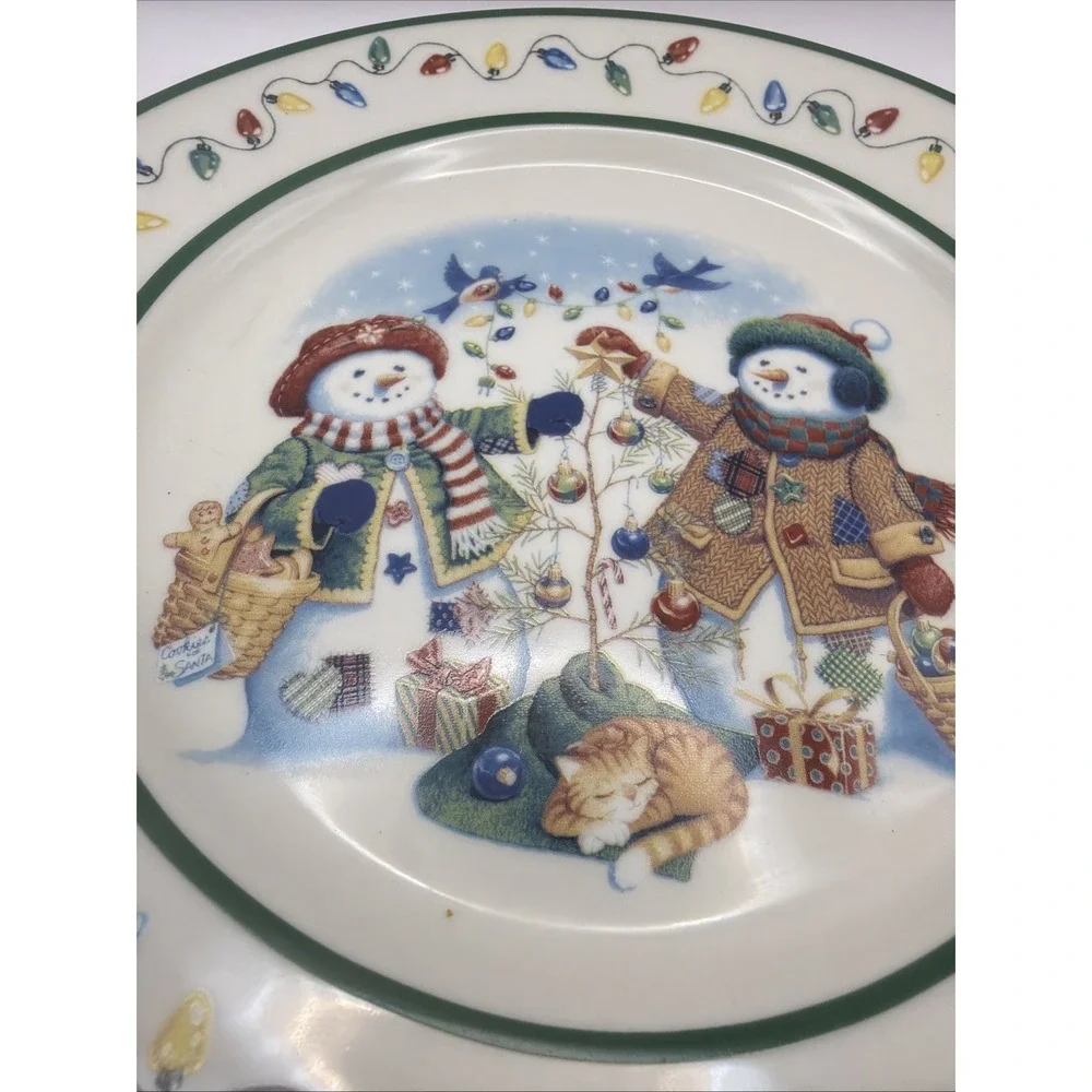 Longaberger Christmas Plate 9